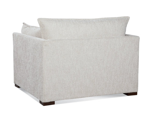 Carson Arm Chair Classic Upholstered Deep Seat with Kidney Pillows