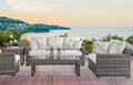 New Java Outdoor Wicker Sofa Sandstone