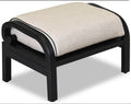 Outdoor Ottoman Bronze Old-World Aluminum Patio Footrest